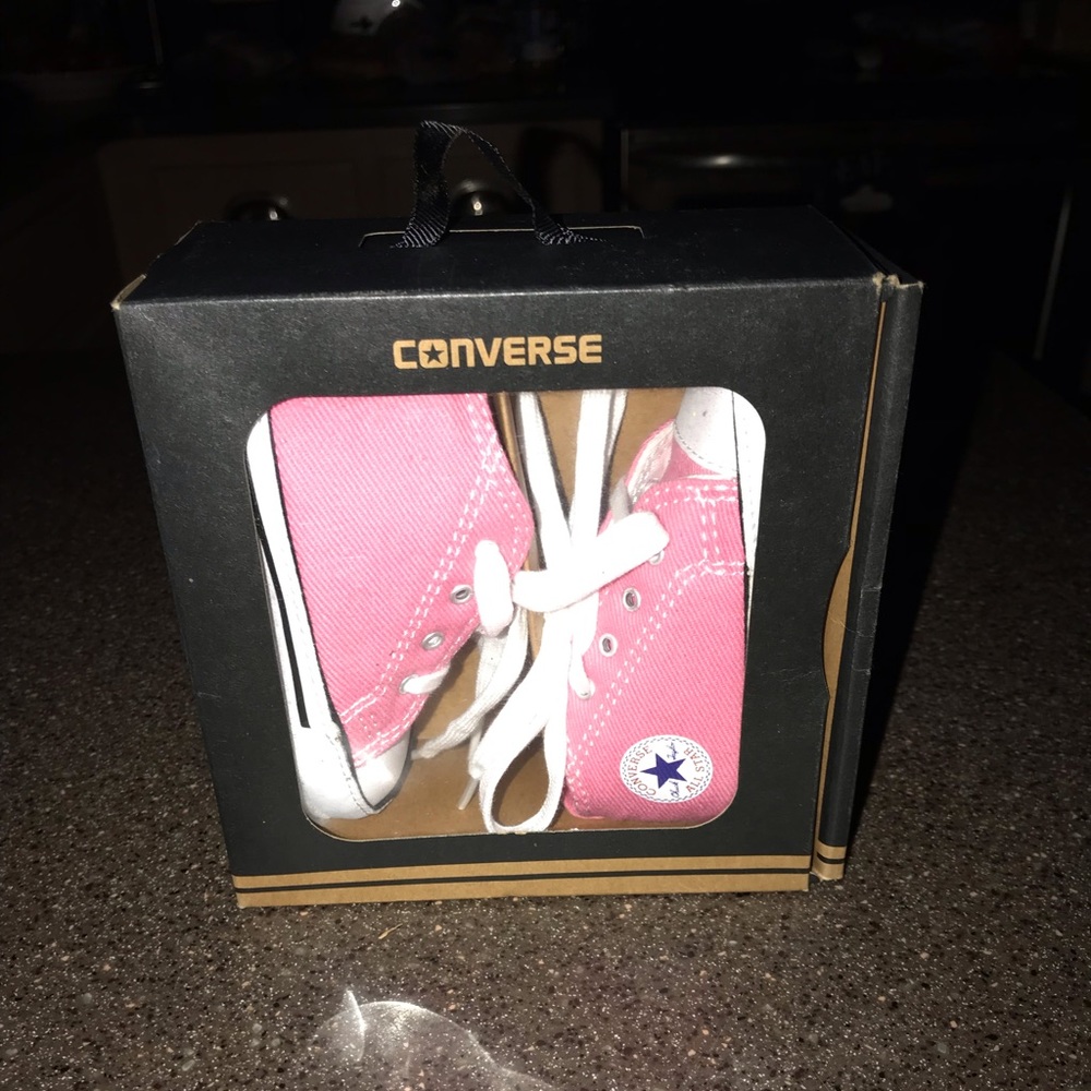 Converse, toddler size 3, new in box, pink